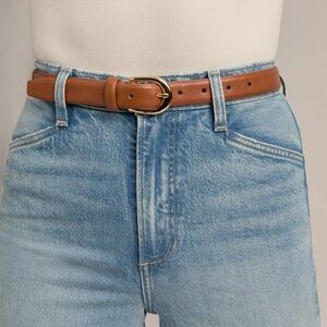 Favorite Daughter The Favorite Belt in Tan & Gold